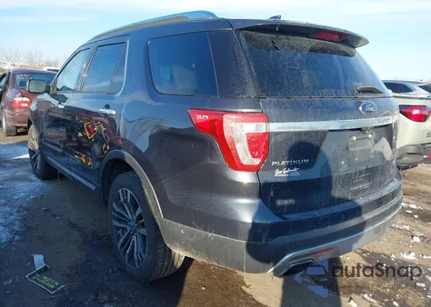 2017 Ford Explorer Platinum from USA, damaged, VIN 1FM5K8HT4HGC31043